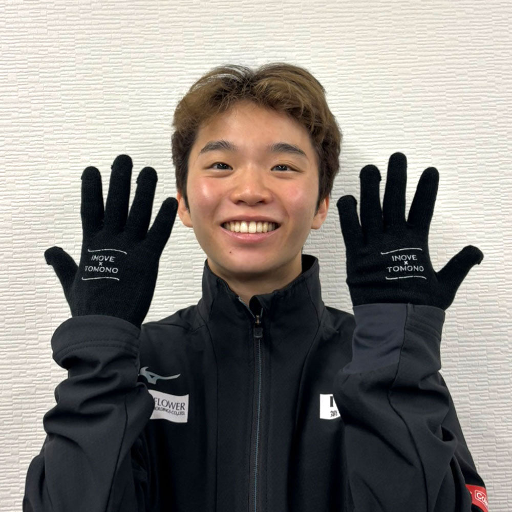 INOVE × TOMONO アイスリンク手袋 のびのびブラック | INOVE STYLE