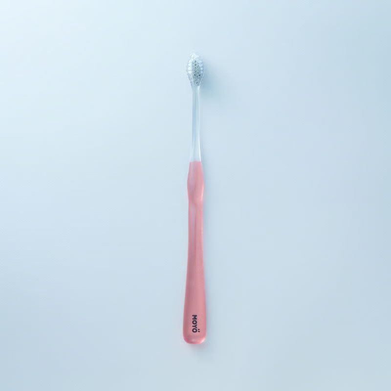 MOYÖ モヨウ TOOTHBRUSH 全6色 | 歯ブラシ クリアハンドル 歯科医師監修 薄型ヘッド 日本製