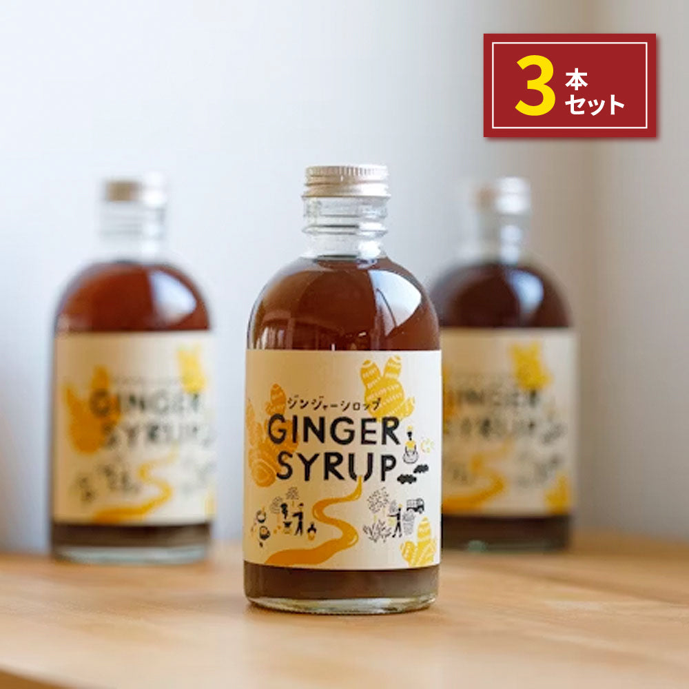 坂ノ途中 ジンジャーシロップ 300mL (1本または3本セット)