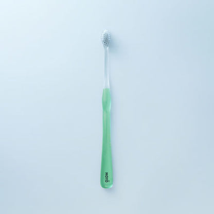 MOYÖ モヨウ TOOTHBRUSH 全6色 | 歯ブラシ クリアハンドル 歯科医師監修 薄型ヘッド 日本製