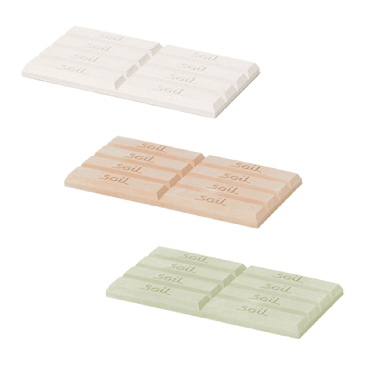 soil ソイル ドライングブロック ミニ 全3色 珪藻土 調湿ブロック