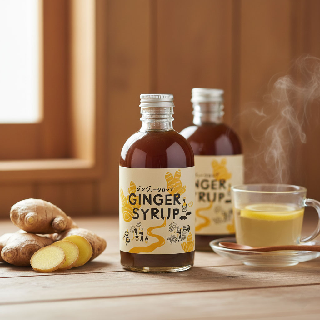 坂ノ途中 ジンジャーシロップ 300mL (1本または3本セット)