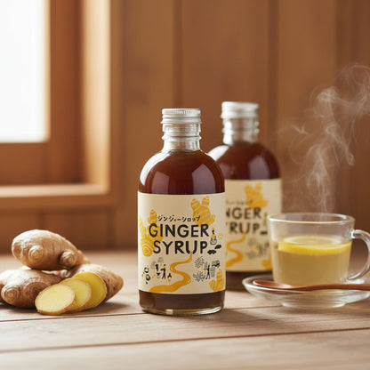 坂ノ途中 ジンジャーシロップ 300mL (1本または3本セット)