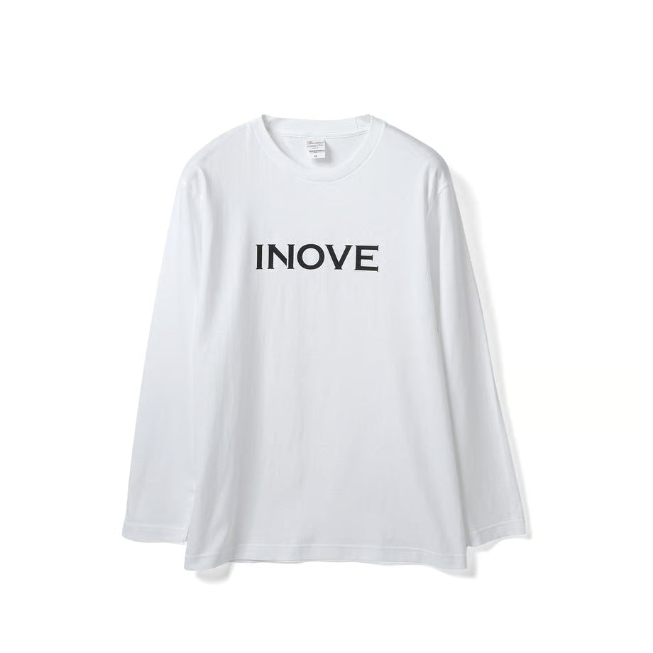 INOVE オリジナル 長袖Tシャツ 5.6oz ホワイト