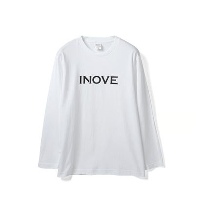 INOVE オリジナル 長袖Tシャツ 5.6oz ホワイト