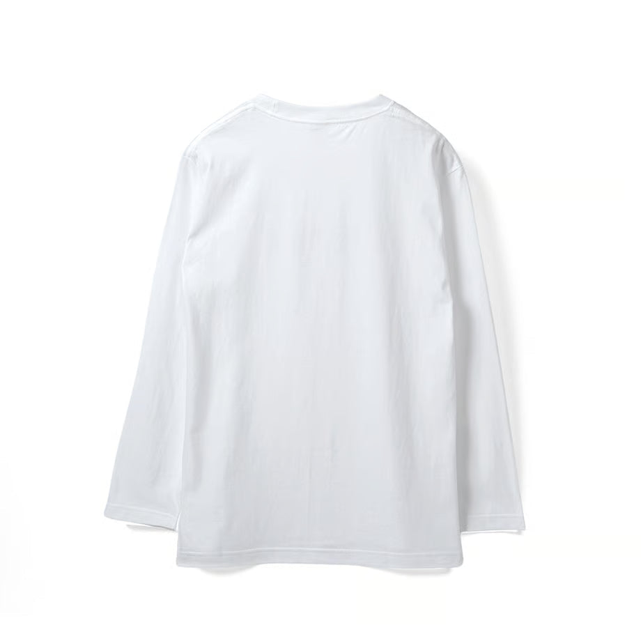 INOVE オリジナル 長袖Tシャツ 5.6oz ホワイト
