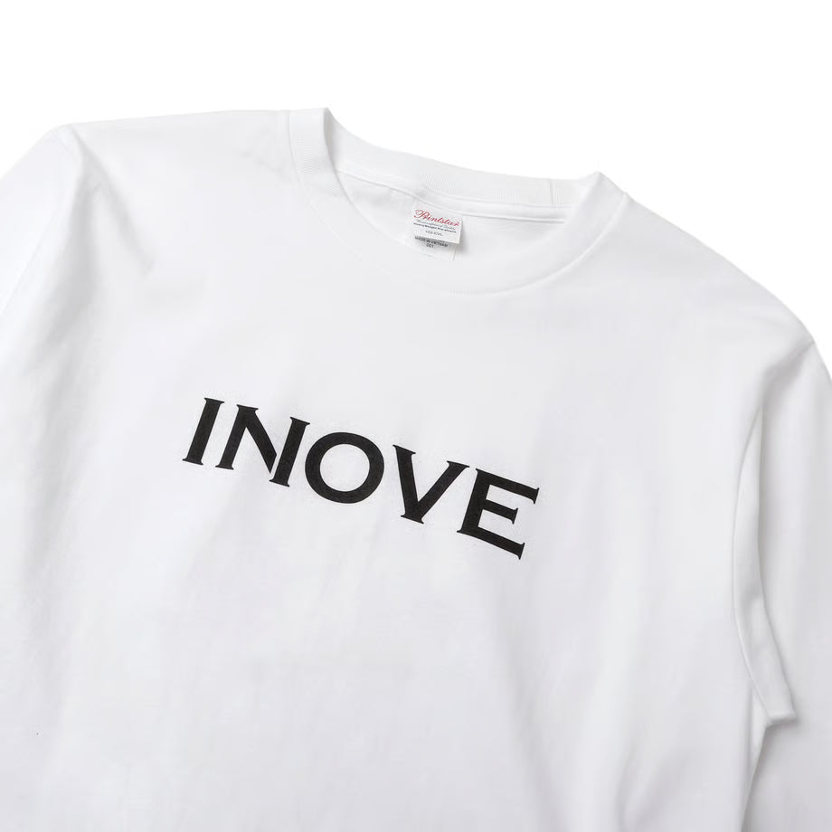 INOVE オリジナル 長袖Tシャツ 5.6oz ホワイト