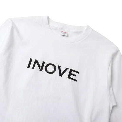 INOVE オリジナル 長袖Tシャツ 5.6oz ホワイト