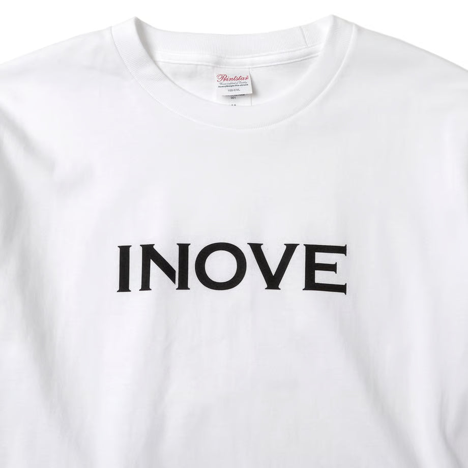 INOVE オリジナル 長袖Tシャツ 5.6oz ホワイト