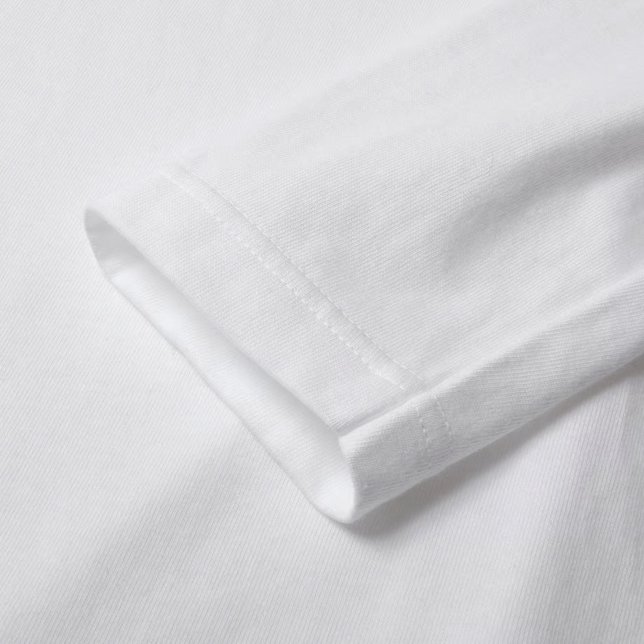 INOVE オリジナル 長袖Tシャツ 5.6oz ホワイト
