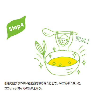 ココウェル 有機ココナッツ MCTオイル 100mL お試しサイズ