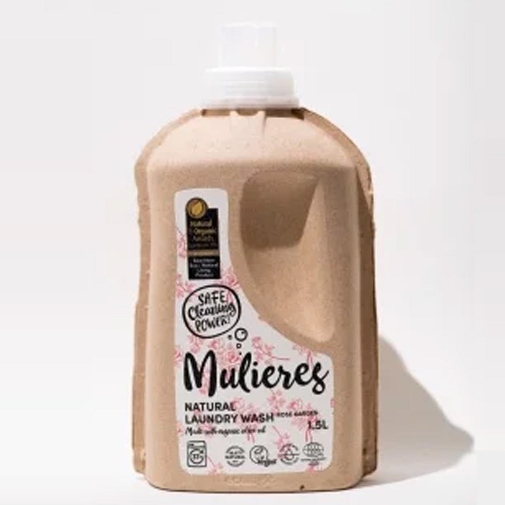Mulieres ムリエレス 自然派洗濯用液体石けん ローズ・ガーデン 1.5L