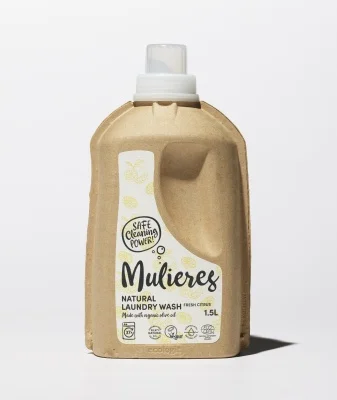 Mulieres ムリエレス 自然派洗濯用液体石けん フレッシュ・シトラス 1.5L