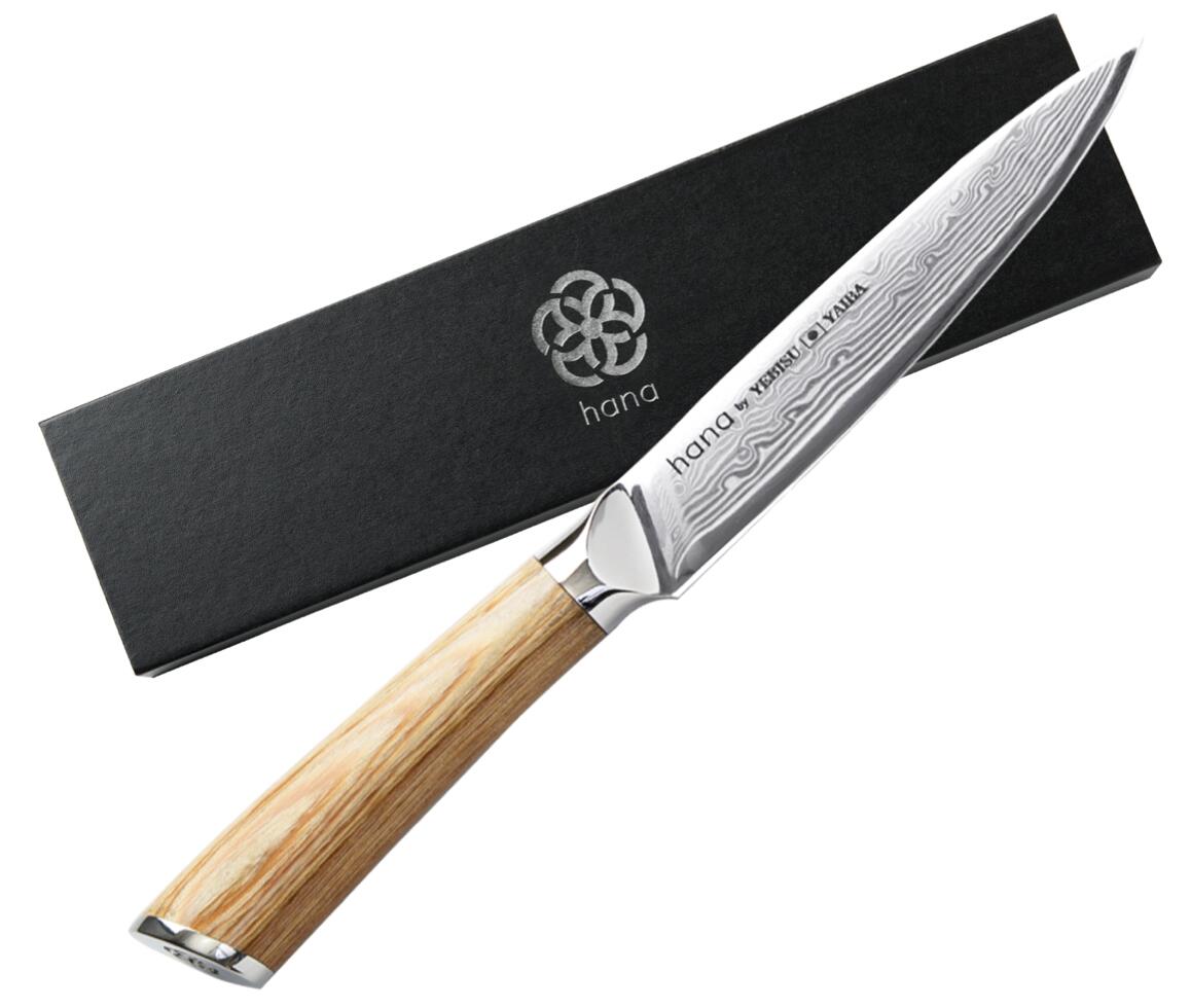 hana ダマスカス包丁 恵比寿刃 三徳包丁 全6種 VG-10 愛でたい包丁 hana by YEBISUYAIBA