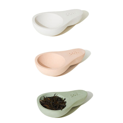 soil ソイル チャサジ 全3色 茶さじ 珪藻土 吸湿 湿気対策